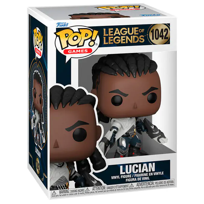 League of Legends Funko POP! Games Figurina Vinyl Lucian 9 cm poza produsului