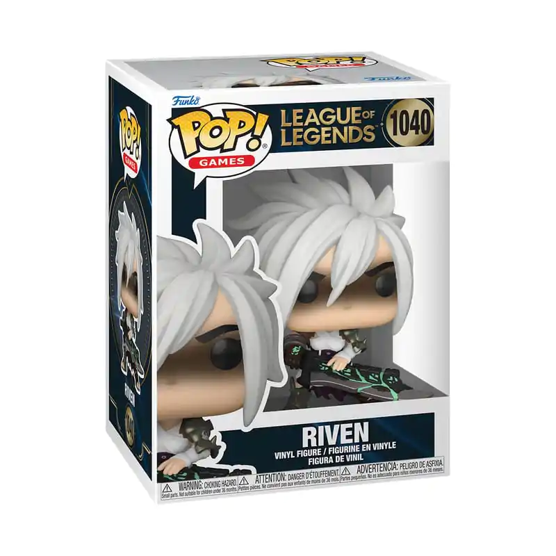 League of Legends Funko POP! Games Figurina Vinyl Riven cu Lamă Frântă 9 cm poza produsului