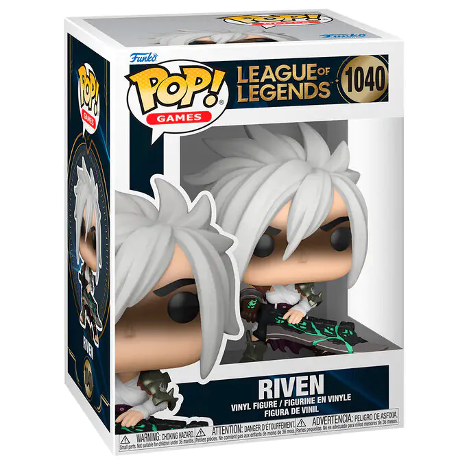 League of Legends Funko POP! Games Figurina Vinyl Riven cu Lamă Frântă 9 cm poza produsului