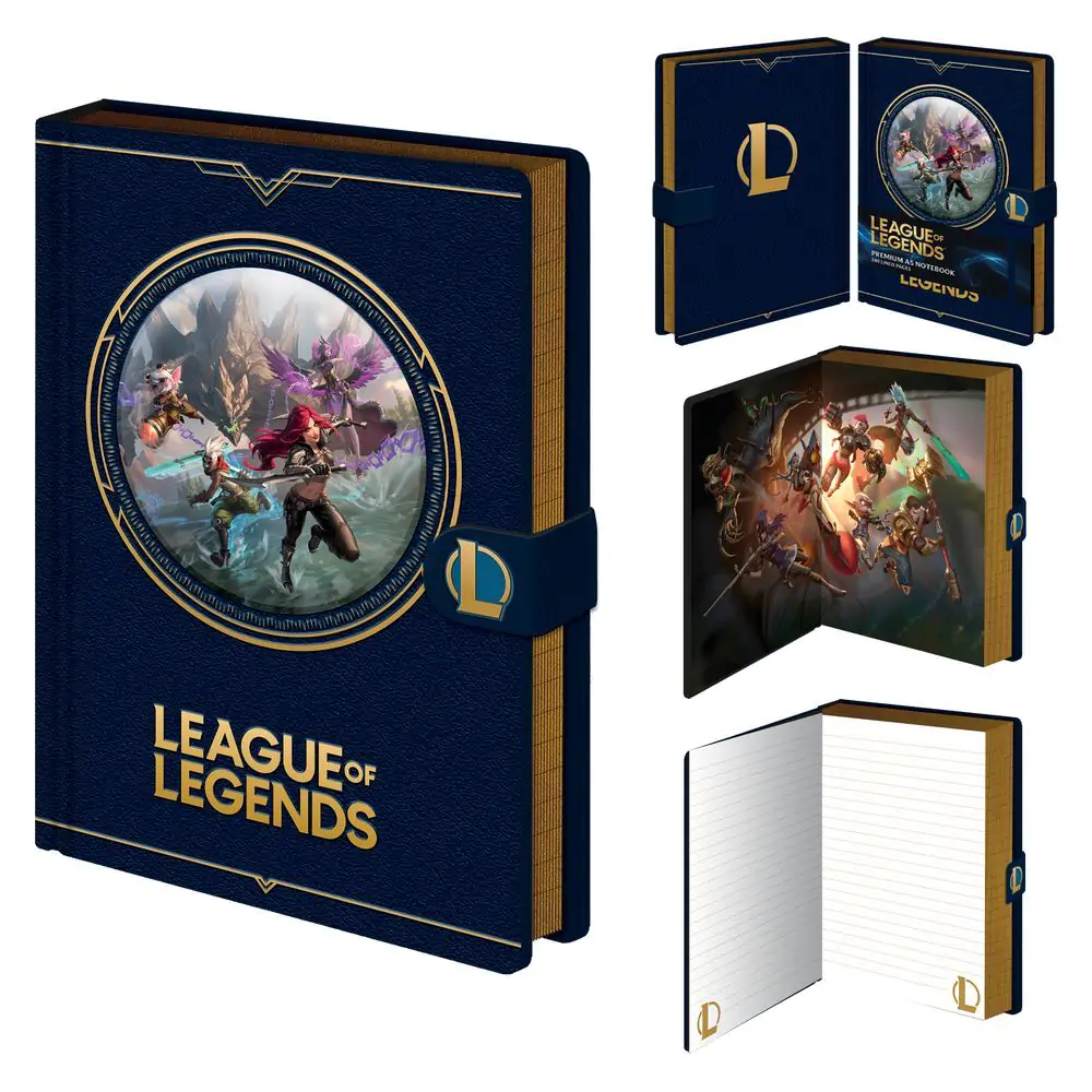 League of Legends caiet premium poza produsului
