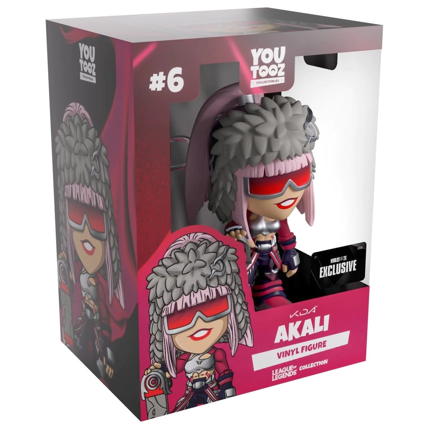 Figurina din vinil League of Legends K/DA Akali 12 cm poza produsului