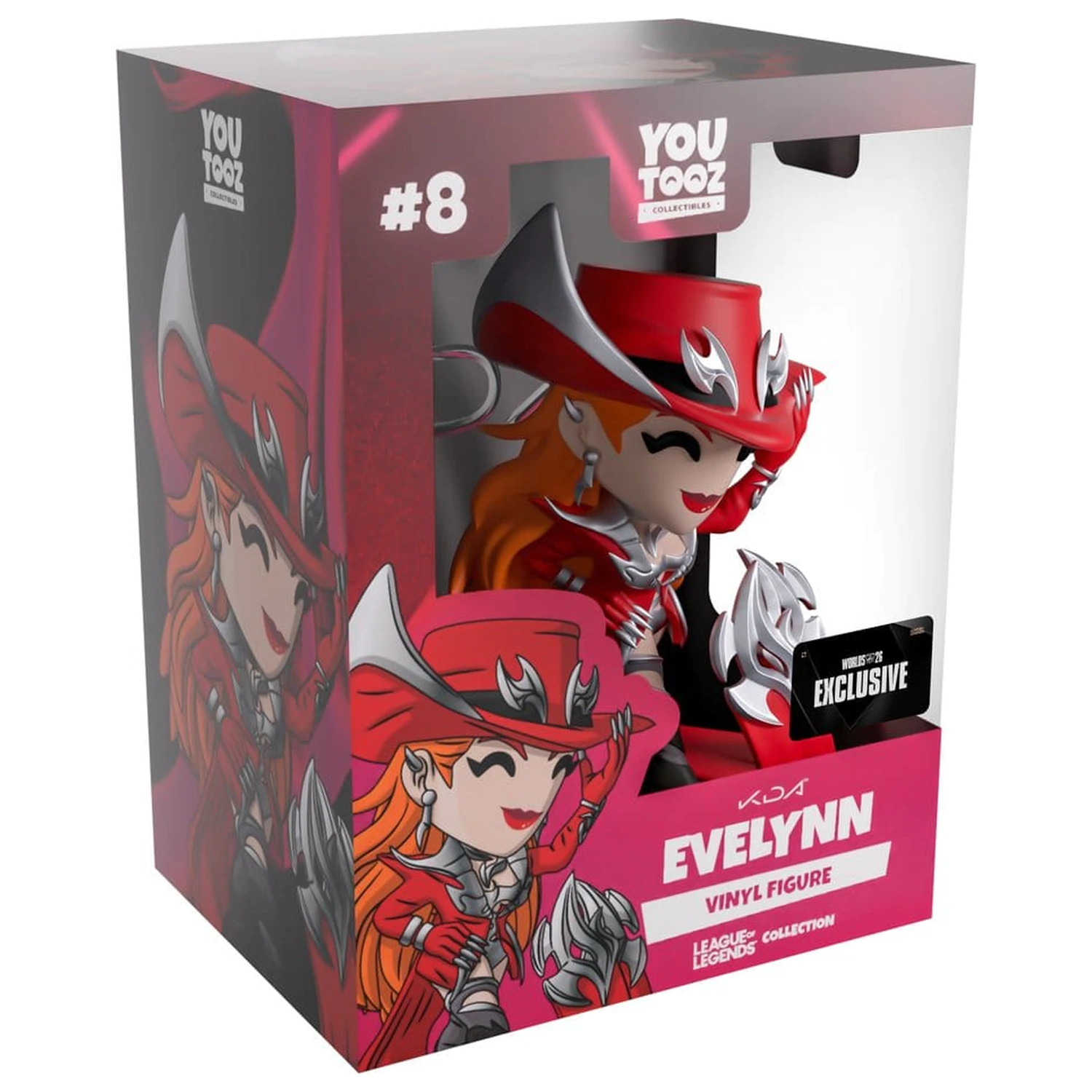 Figurina din vinil League of Legends K/DA Evelynn 13 cm poza produsului