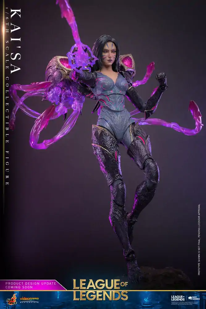 Figurină de acțiune de capodoperă joc video League of Legends 1/6 Kai'Sa 29 cm poza produsului
