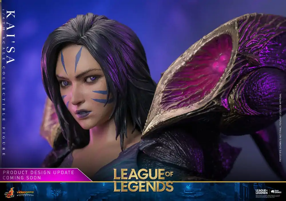 Figurină de acțiune de capodoperă joc video League of Legends 1/6 Kai'Sa 29 cm poza produsului