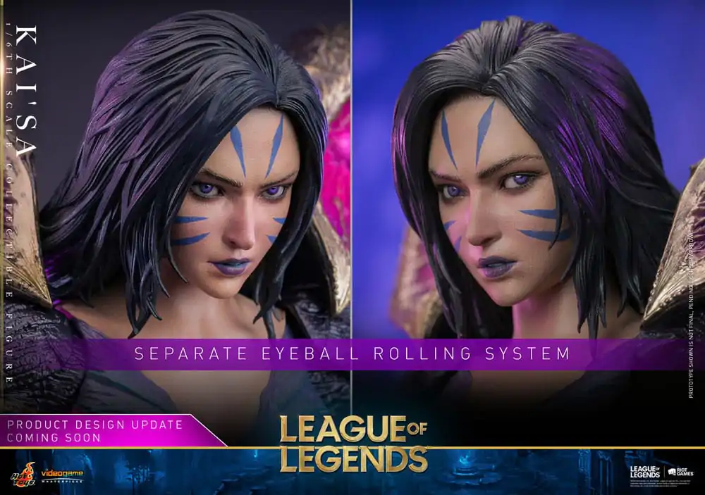 Figurină de acțiune de capodoperă joc video League of Legends 1/6 Kai'Sa 29 cm poza produsului
