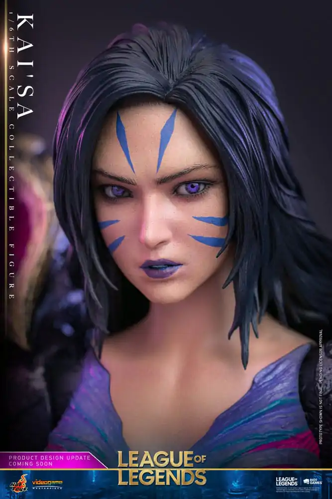 Figurină de acțiune de capodoperă joc video League of Legends 1/6 Kai'Sa 29 cm poza produsului
