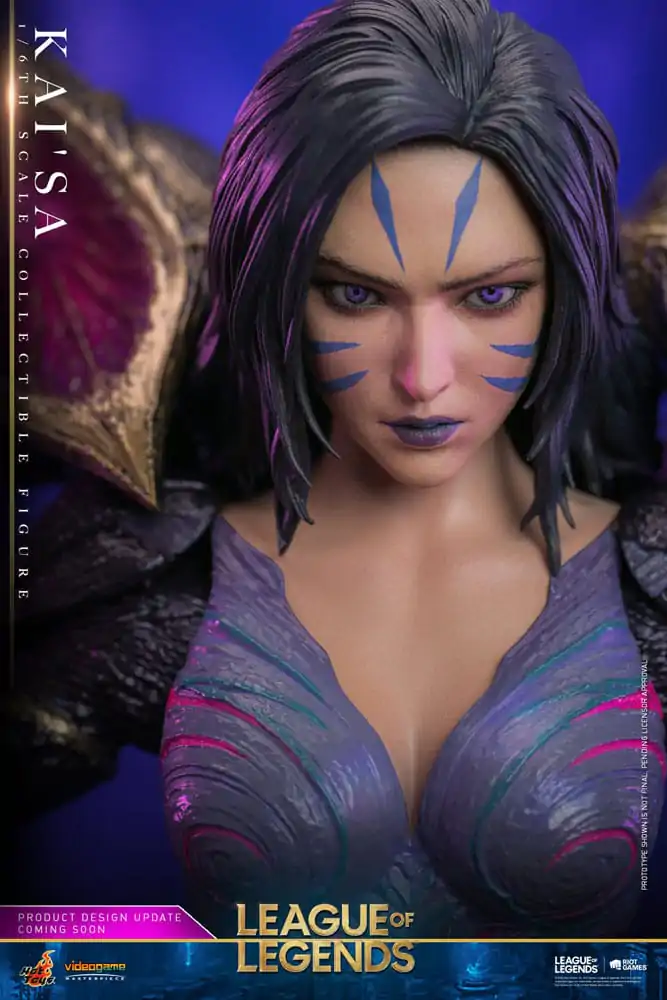 Figurină de acțiune de capodoperă joc video League of Legends 1/6 Kai'Sa 29 cm poza produsului