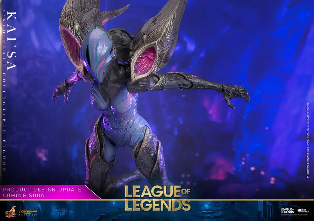 Figurină de acțiune de capodoperă joc video League of Legends 1/6 Kai'Sa 29 cm poza produsului