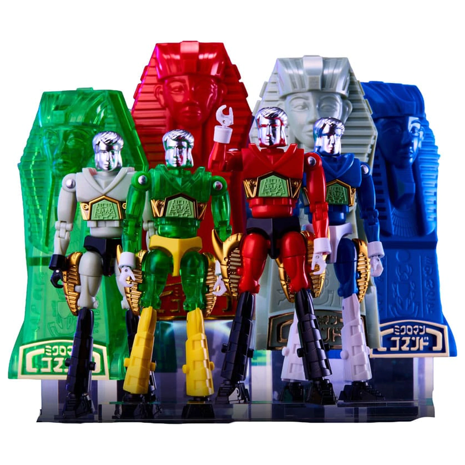 Legacysoul figurina de actiune Microman Command No. 2 set de 4 bucati poza produsului