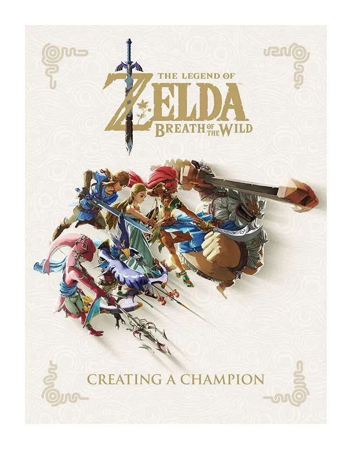 Legend of Zelda Breath of the Wild Art Book Carte de artă Creating A Champion poza produsului