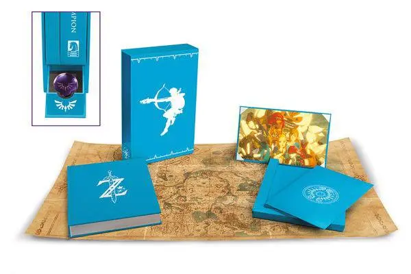 Legend of Zelda Breath of the Wild Art Book Ediția Eroilor Creating A Champion poza produsului