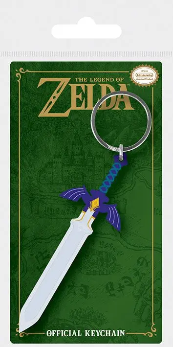 Legend of Zelda Breloc de cauciuc Master Sword 6 cm poza produsului