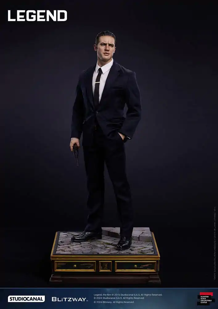 Legend Superb Statuie la Scară 1/4 Reginald Reggie Kray 53 cm poza produsului