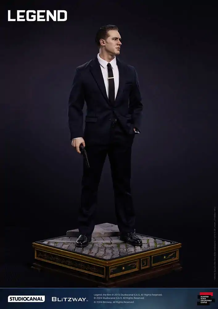 Legend Superb Statuie la Scară 1/4 Reginald Reggie Kray 53 cm poza produsului
