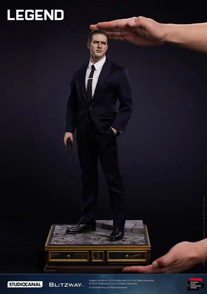 Legend Superb Statuie la Scară 1/4 Reginald Reggie Kray 53 cm poza produsului