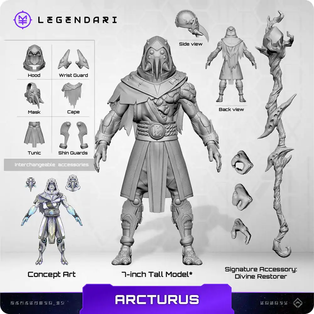 Figurină de Acțiune Legendară 1/10 Arcturus 18 cm poza produsului