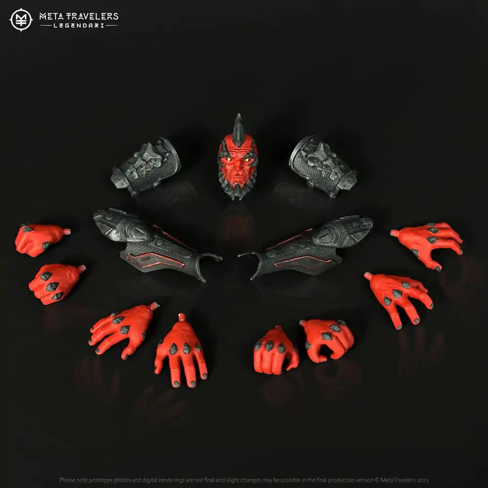 Figurină de acțiune legendară 1/10 Crimson Enforcer 18 cm poza produsului