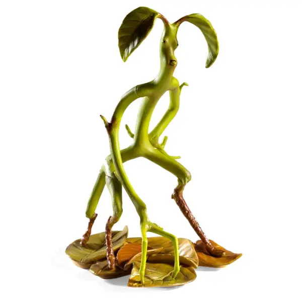 Fantastic Beasts Magical Creatures Statuie Bowtruckle 18 cm poza produsului