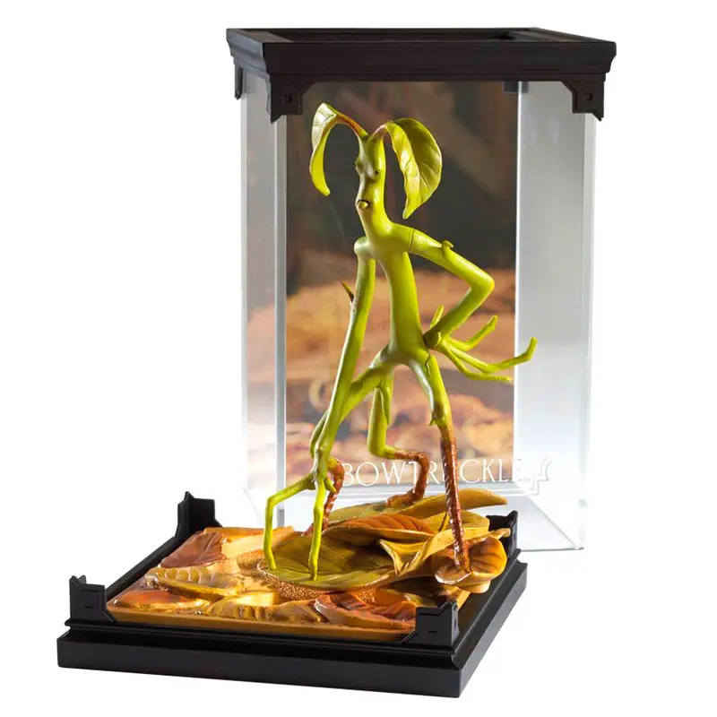 Fantastic Beasts Magical Creatures Statuie Bowtruckle 18 cm poza produsului