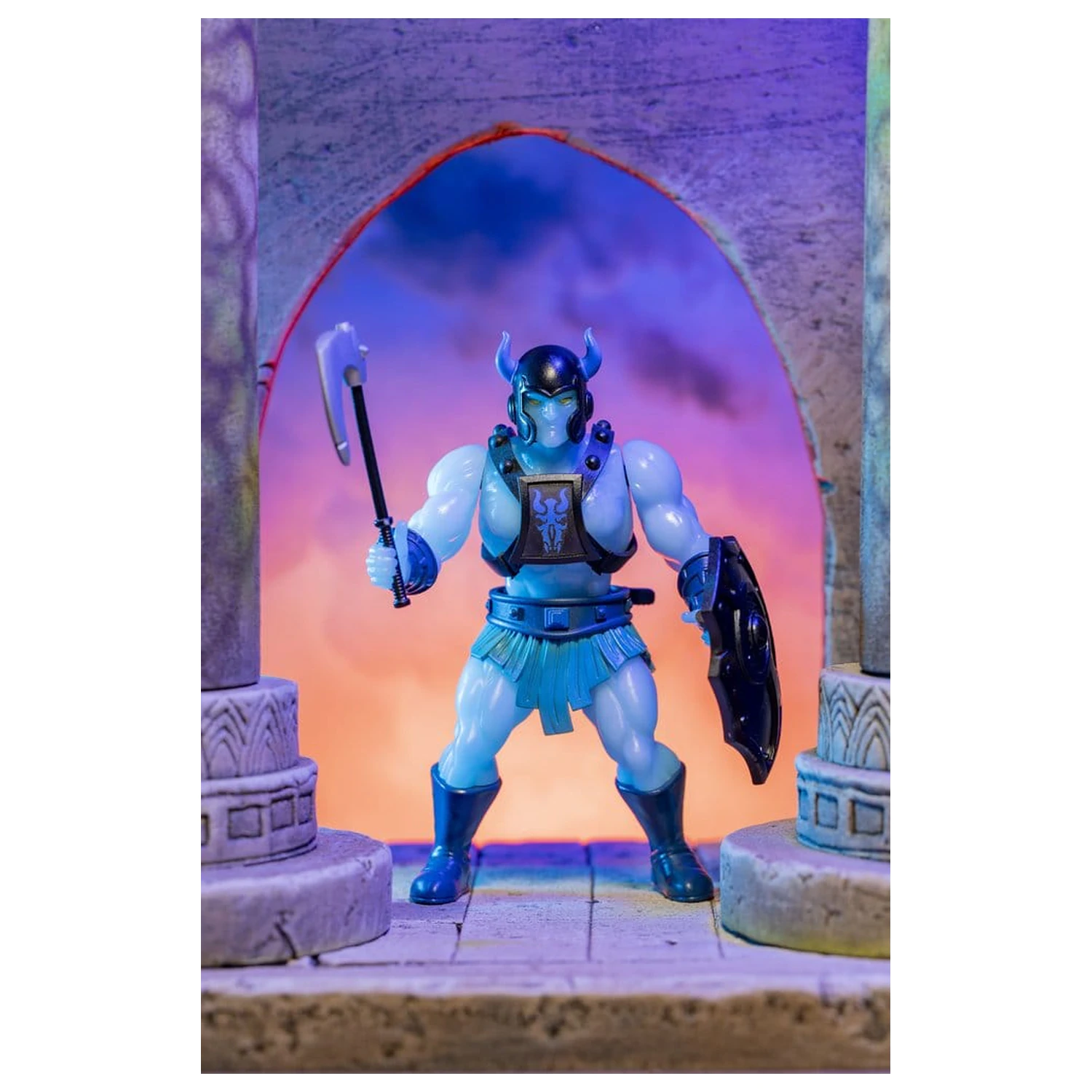 Legends of Dragonore: Warriors of the Galaxy Wave 3 Figurina de actiune Deevil (Glow in the Dark) 14 cm poza produsului