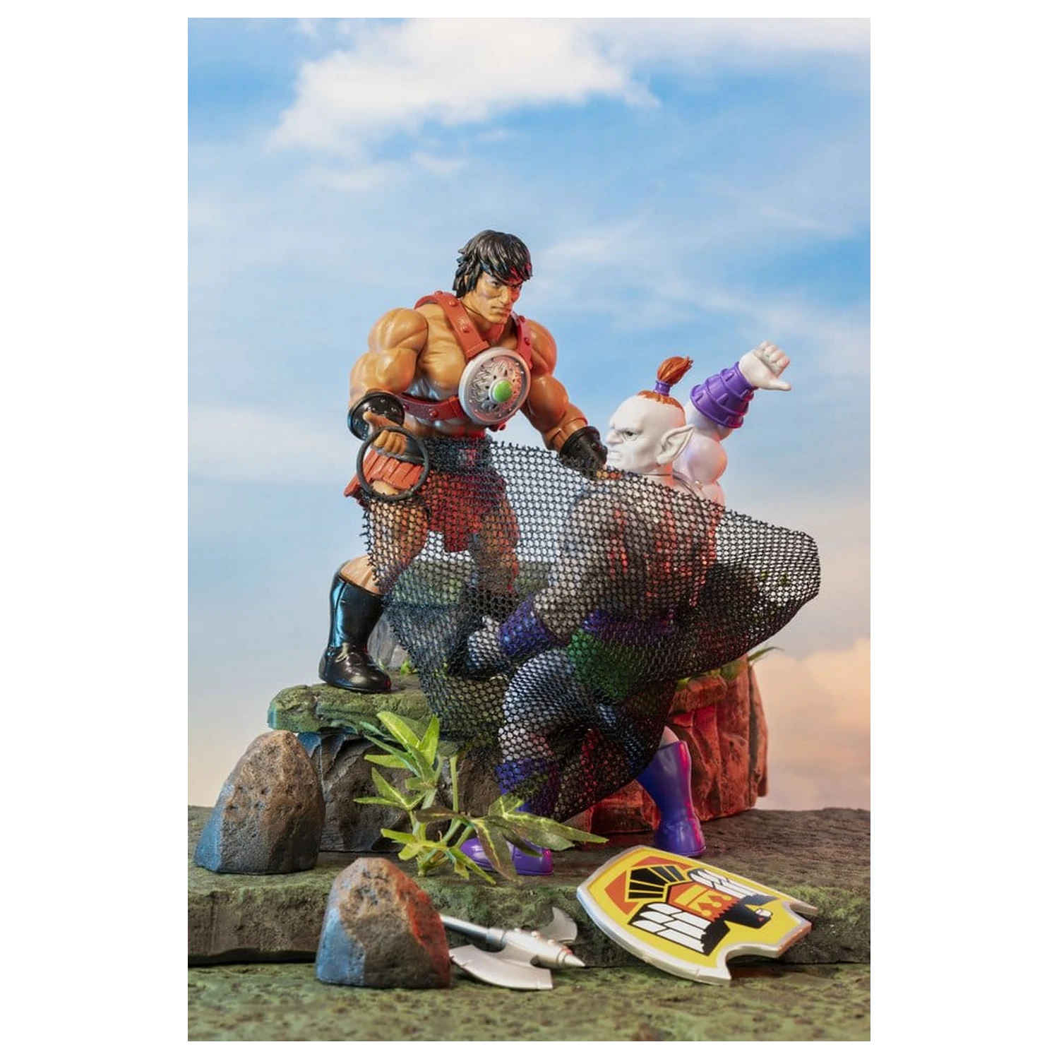Legends of Dragonore: Warriors of the Galaxy Wave 3 Figurina de actiune Triton 14 cm poza produsului