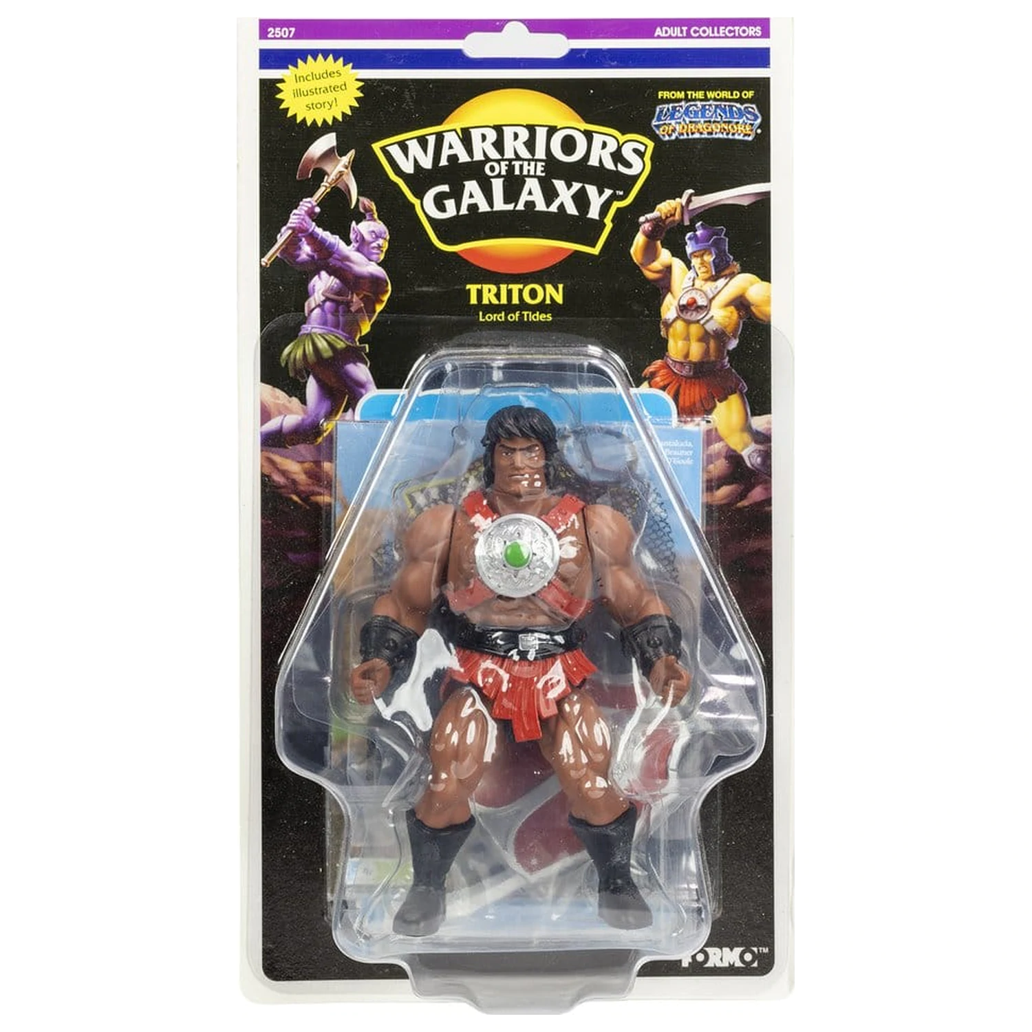 Legends of Dragonore: Warriors of the Galaxy Wave 3 Figurina de actiune Triton 14 cm poza produsului