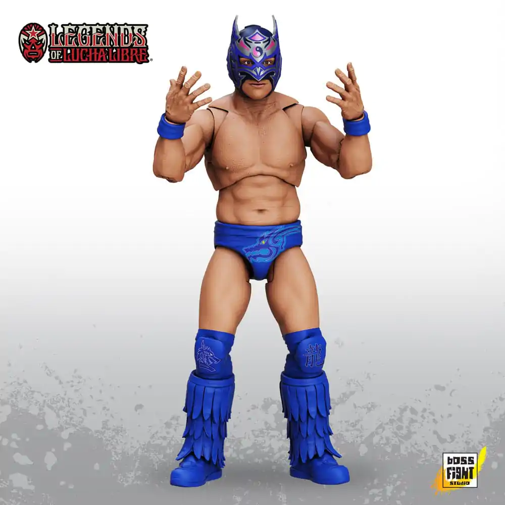 Legends of Lucha Libre Figurină de Acțiune 1/12 Dragon Lee poza produsului