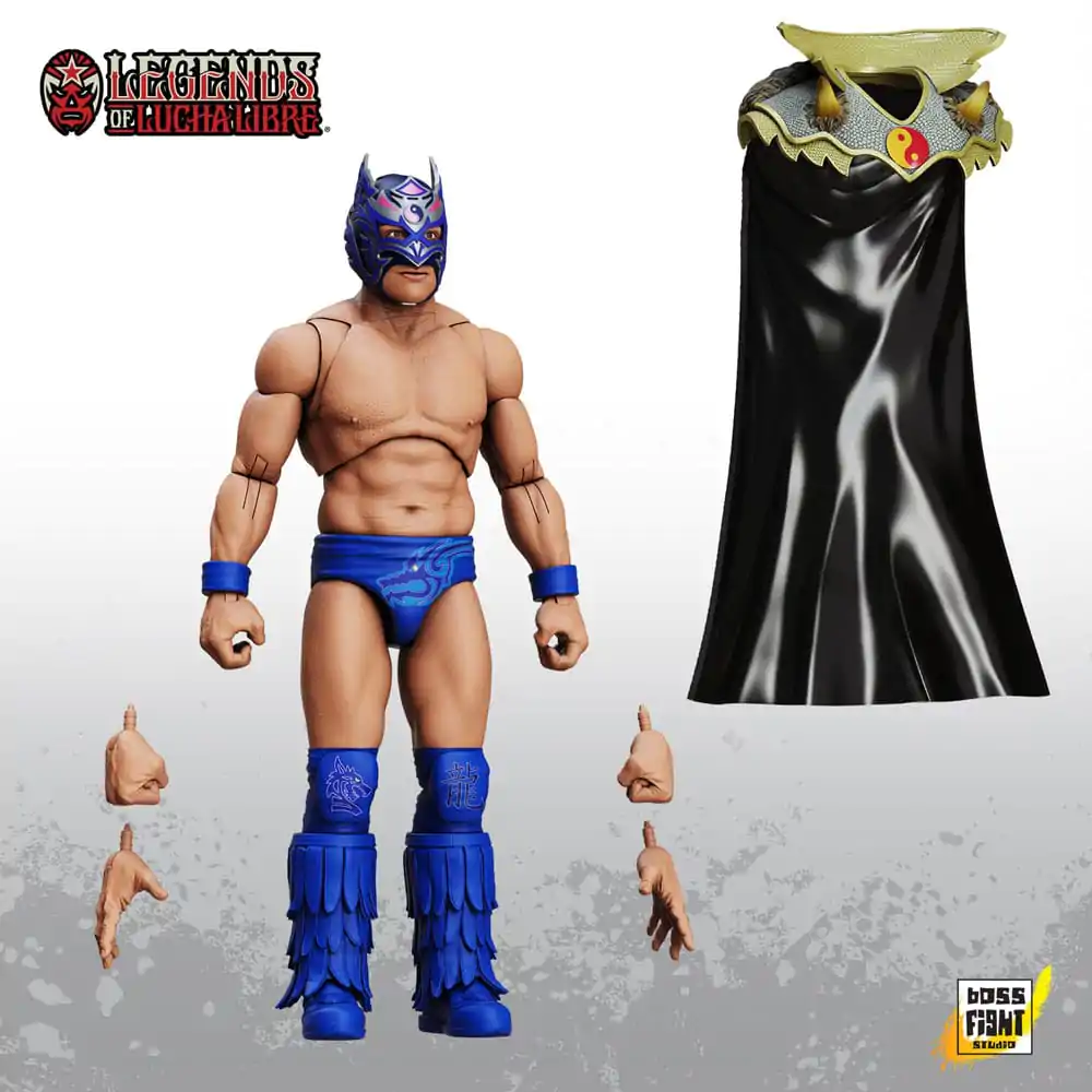 Legends of Lucha Libre Figurină de Acțiune 1/12 Dragon Lee poza produsului