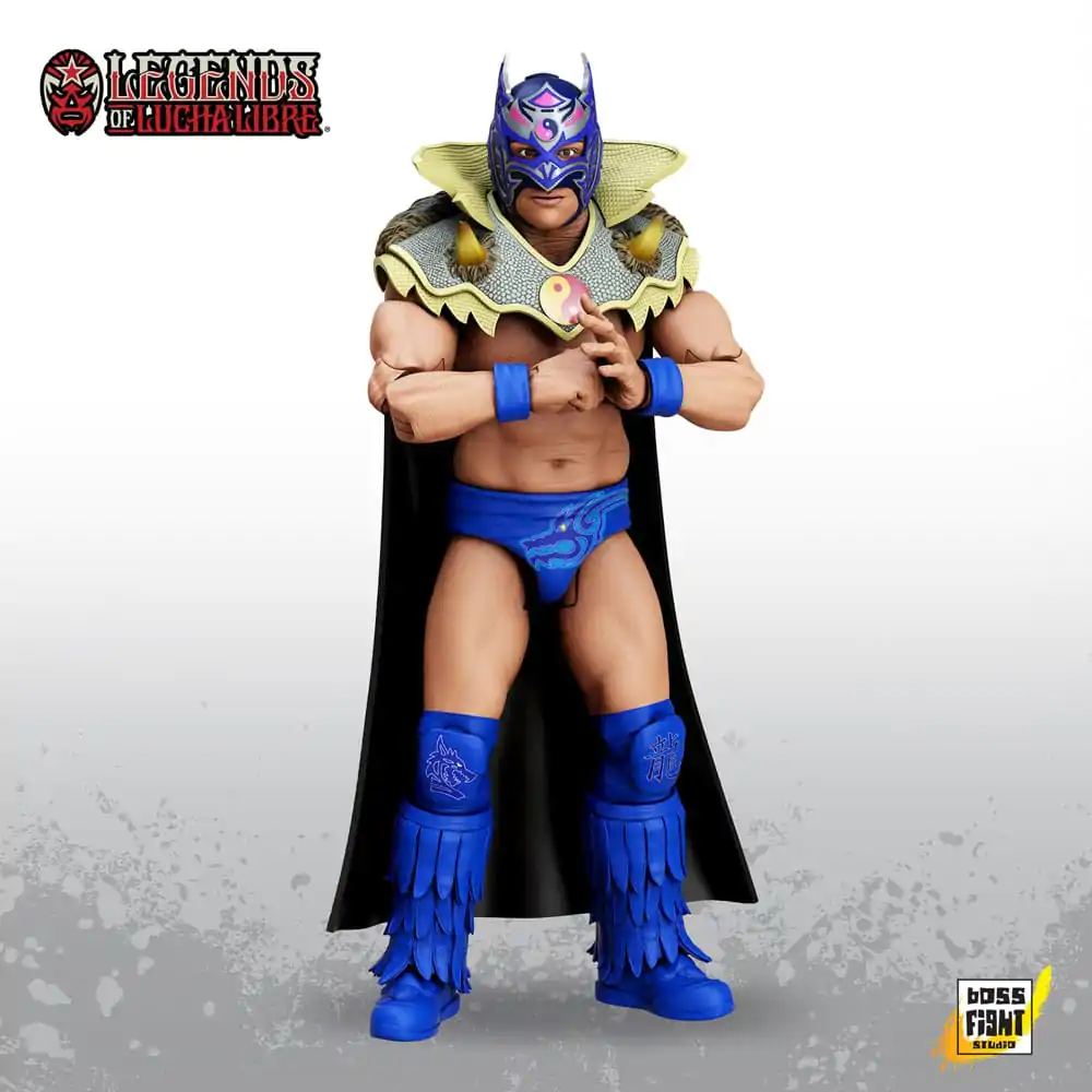 Legends of Lucha Libre Figurină de Acțiune 1/12 Dragon Lee poza produsului