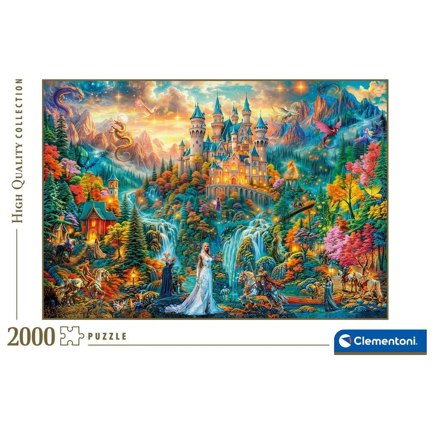 Legends Of The Hidden Realm puzzle 2000 piese poza produsului