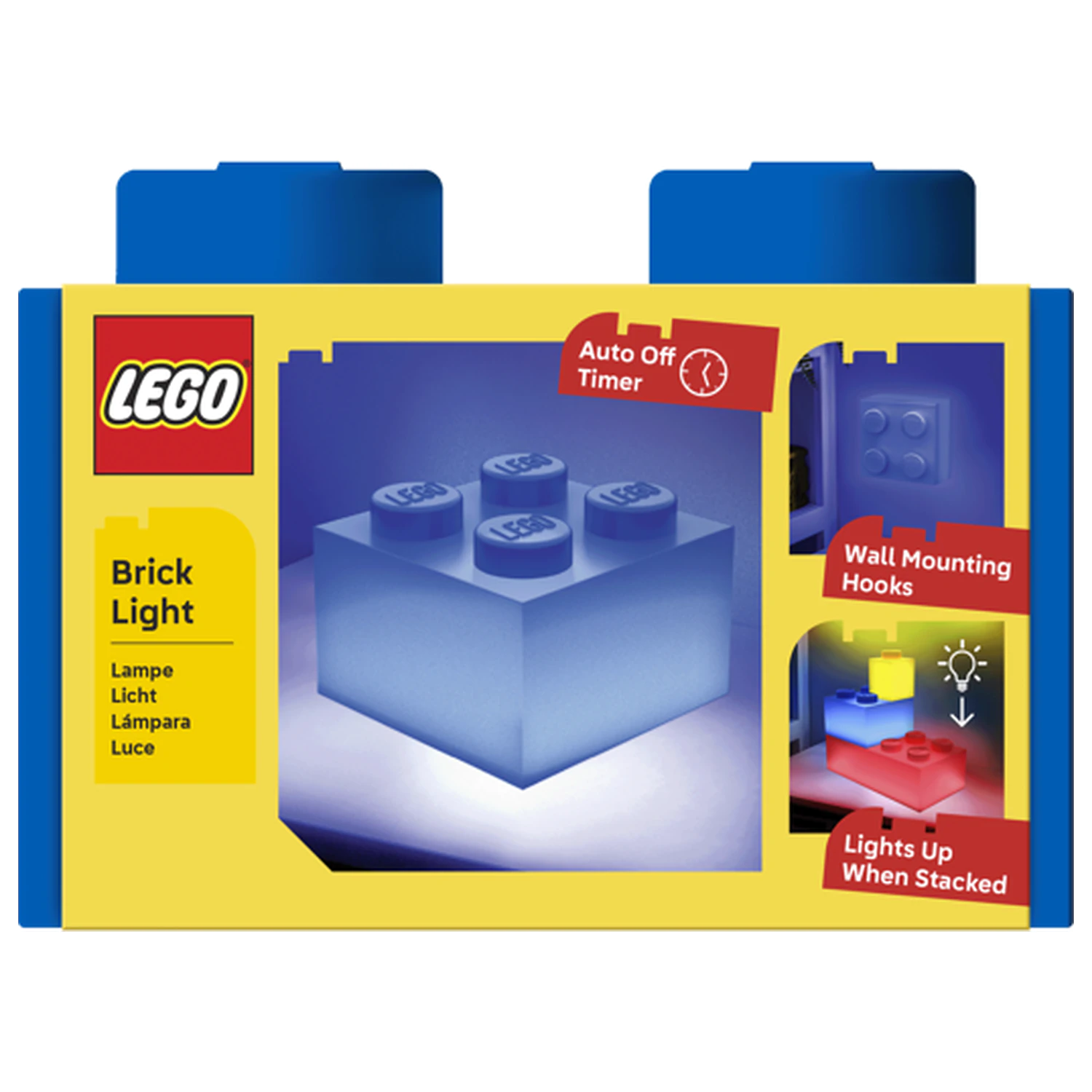 LEGO Caramida albastra 2x2 Caramida luminoasa poza produsului