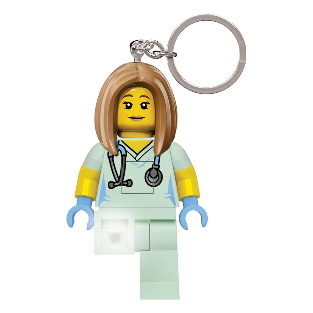 Breloc cu lumină LEGO Classic Nurse 8 cm poza produsului