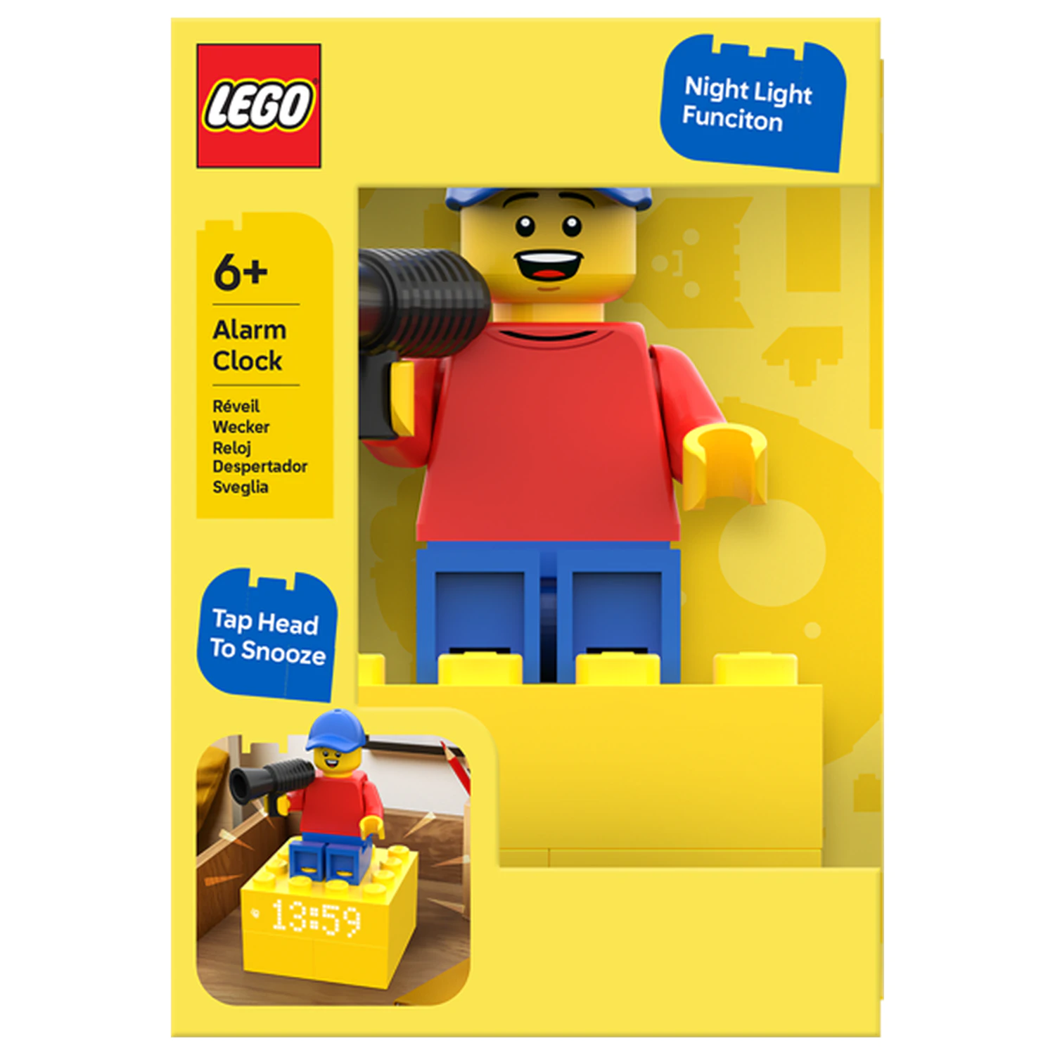 LEGO Ceas desteptator 15 cm poza produsului