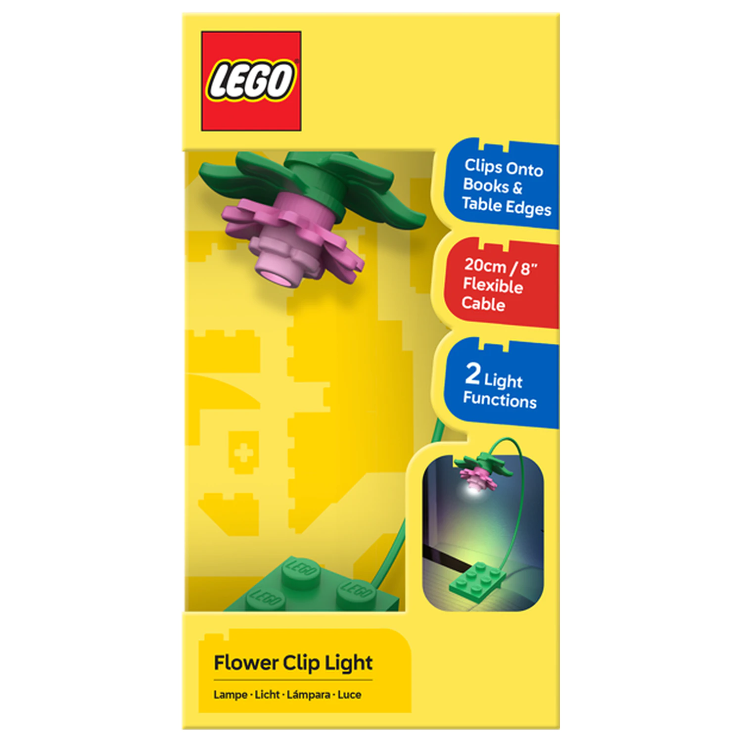 LEGO Flower Book Light 20cm poza produsului