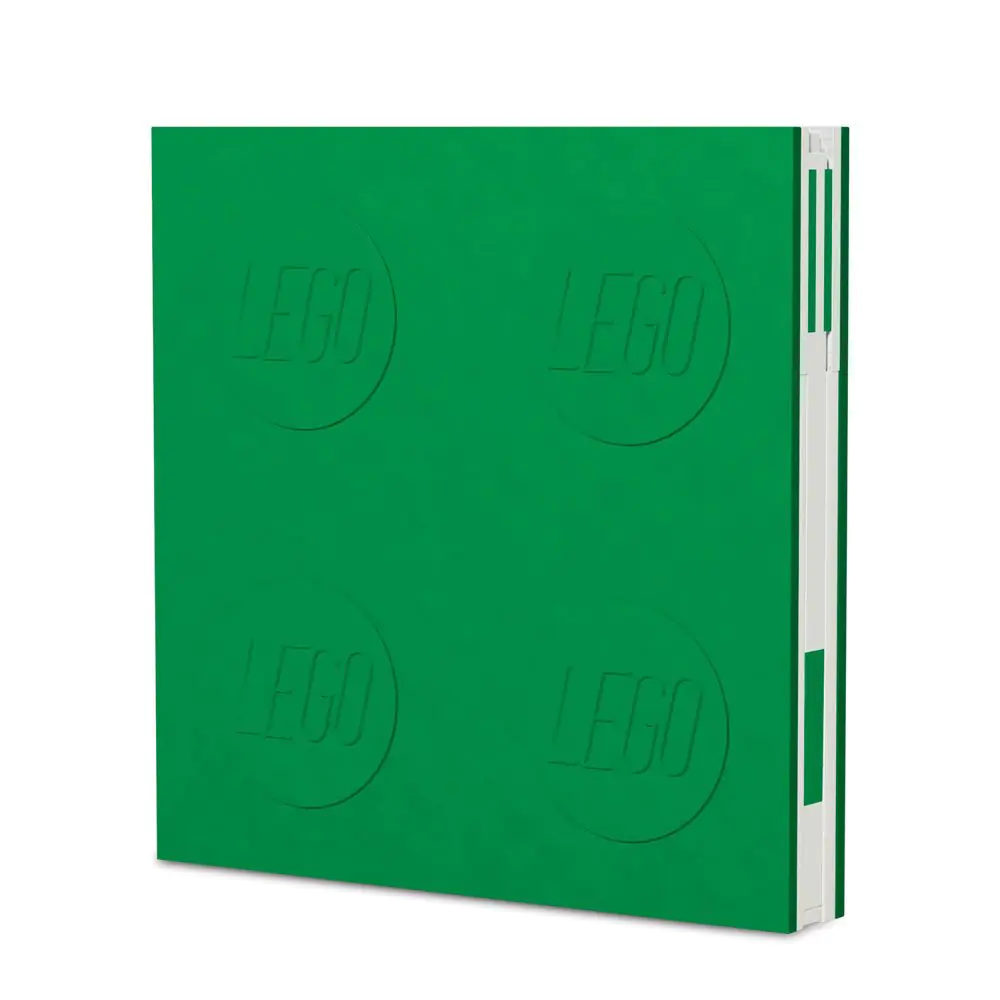 LEGO Notebook with Pen Verde poza produsului