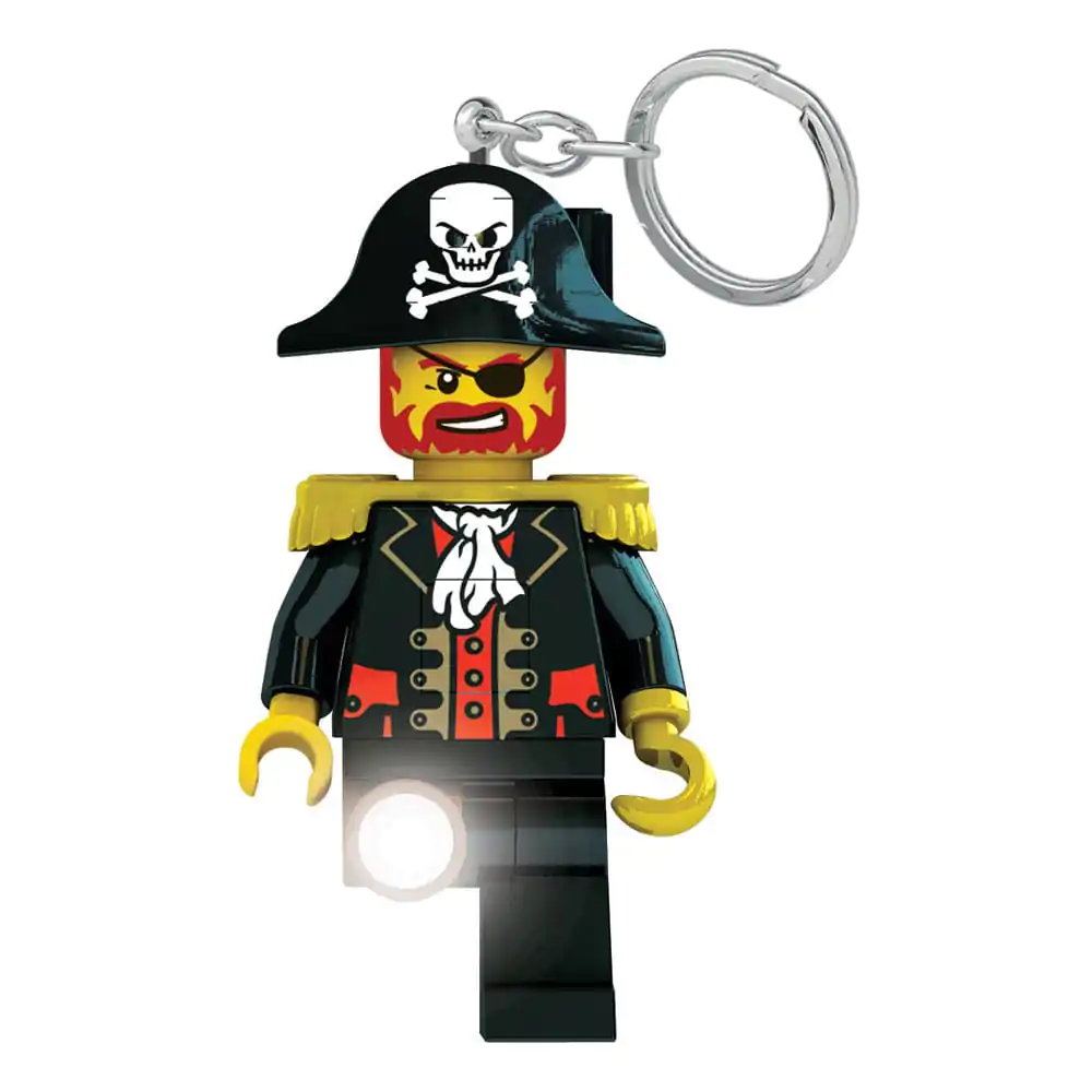 LEGO Iconic Breloc luminos Captain Brickbeard 8 cm poza produsului