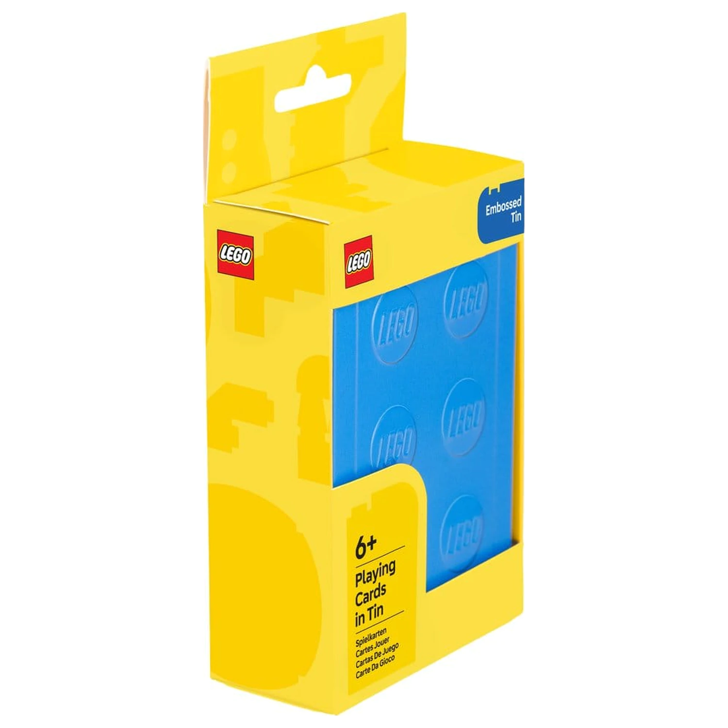 Lego carti de joc intr-o cutie metalica poza produsului