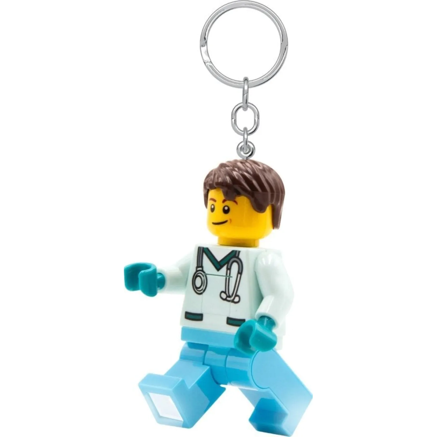 Breloc cu minifigurină LEGO cu lumină Doctor 8 cm poza produsului