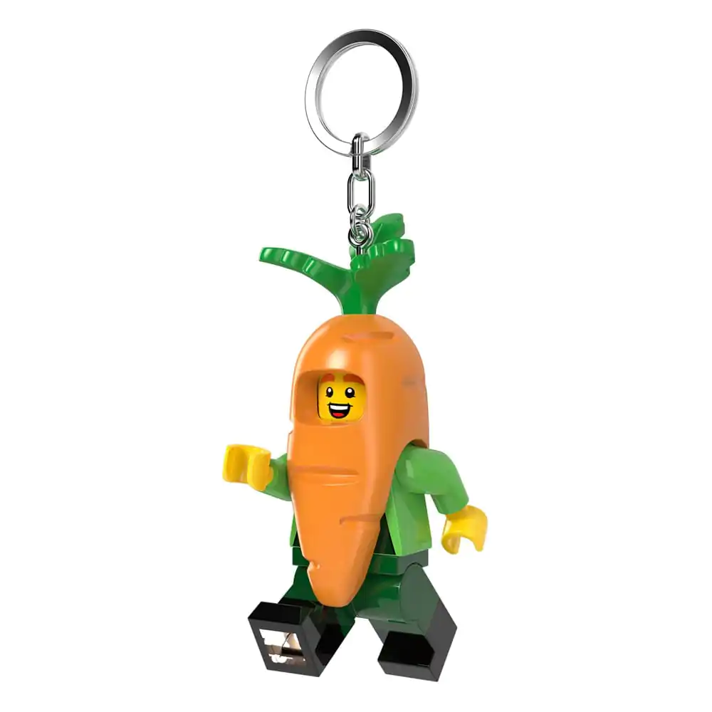 LEGO Minifigures Breloc Iluminat Mascota Morcov 8 cm poza produsului
