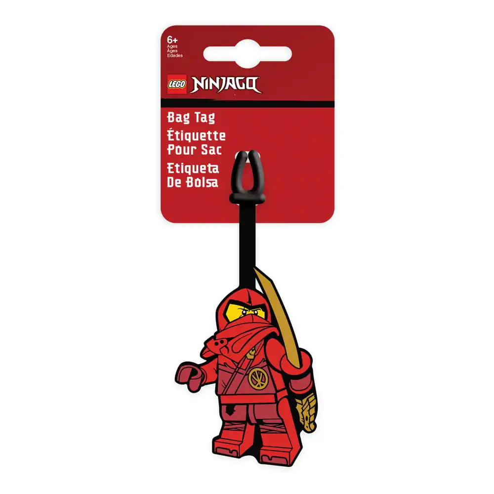 Etichetă de bagaj LEGO Ninjago Kai 2.0 9 cm poza produsului