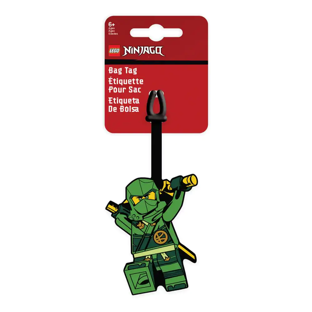 Etichetă de bagaj LEGO Ninjago Lloyd 2.0 9 cm poza produsului