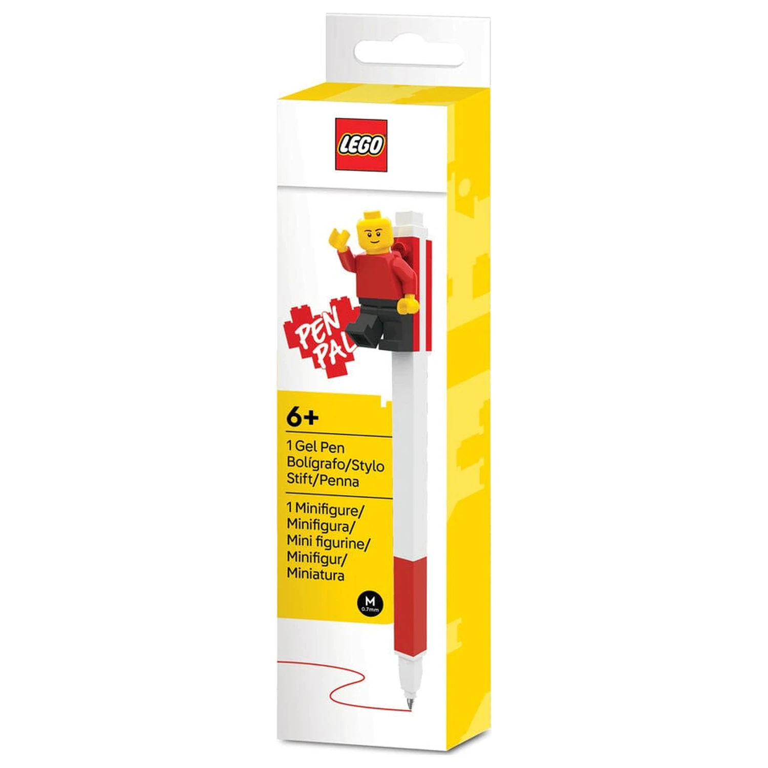 Lego pix rosu cu gel cu minifigurina poza produsului