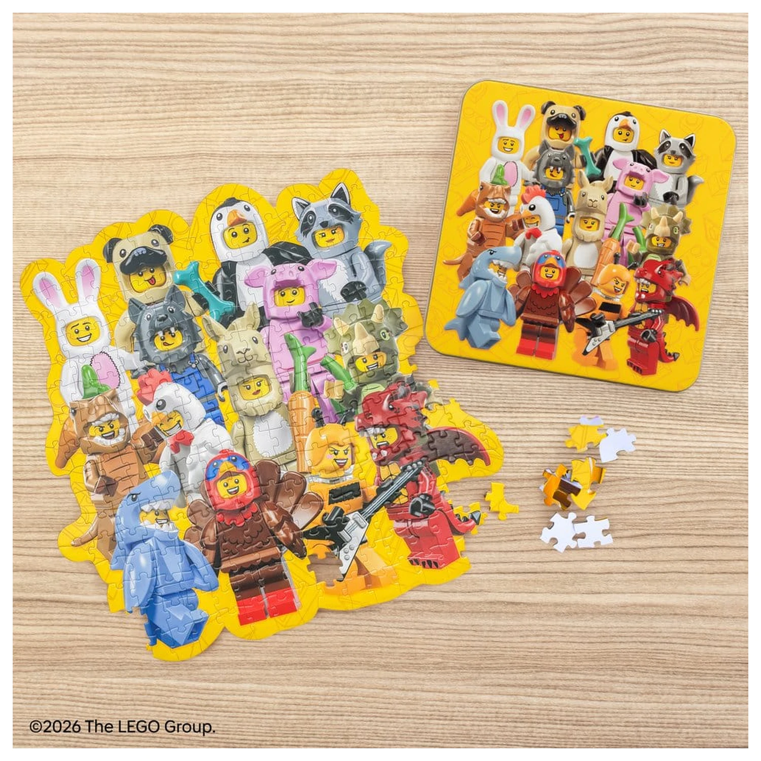 Lego Puzzle in Cutie de tabla (250 piese) poza produsului