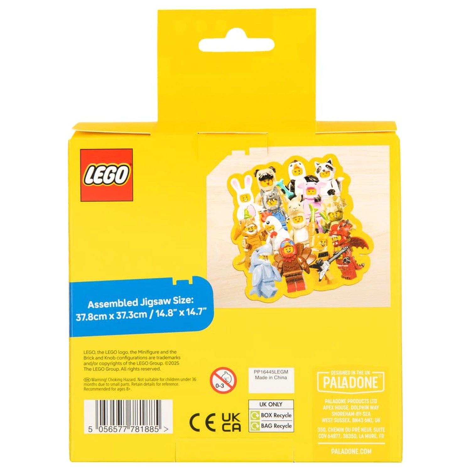 Lego Puzzle in Cutie de tabla (250 piese) poza produsului