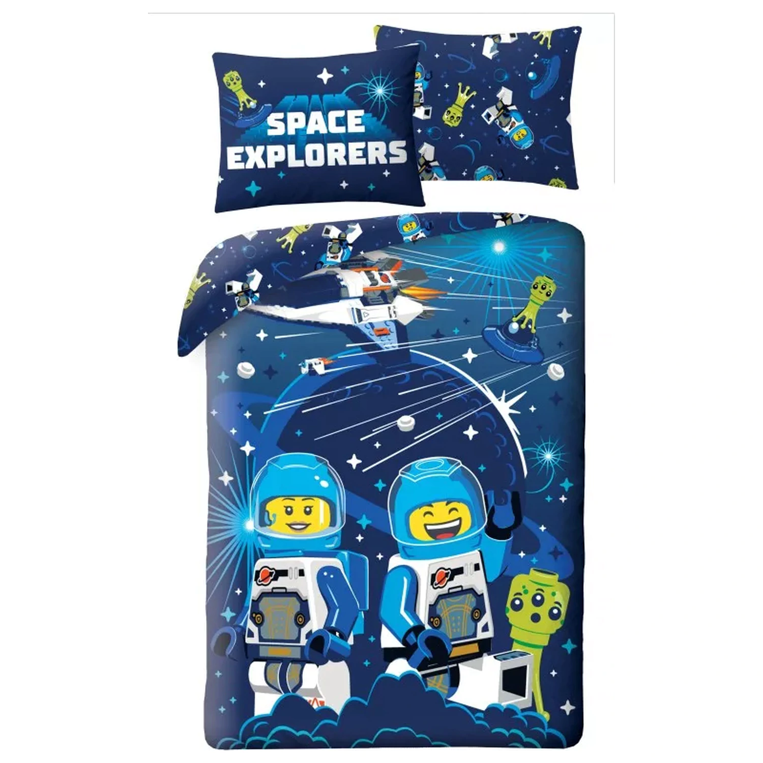 Lego Space Explorers set lenjerie de pat pilota poza produsului