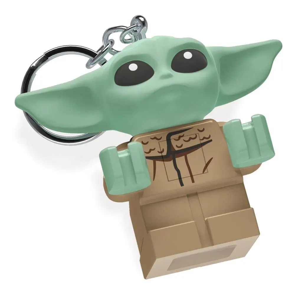 LEGO Star Wars The Mandalorian Breloc luminos Baby Yoda 6 cm poza produsului