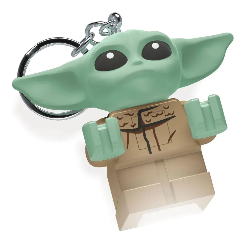 LEGO Star Wars The Mandalorian Breloc luminos Baby Yoda 6 cm poza produsului
