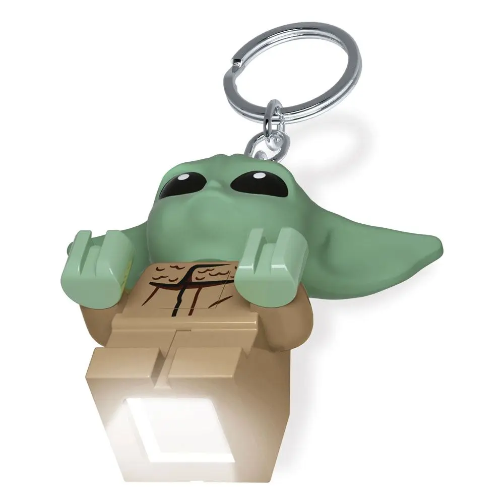 LEGO Star Wars The Mandalorian Breloc luminos Baby Yoda 6 cm poza produsului