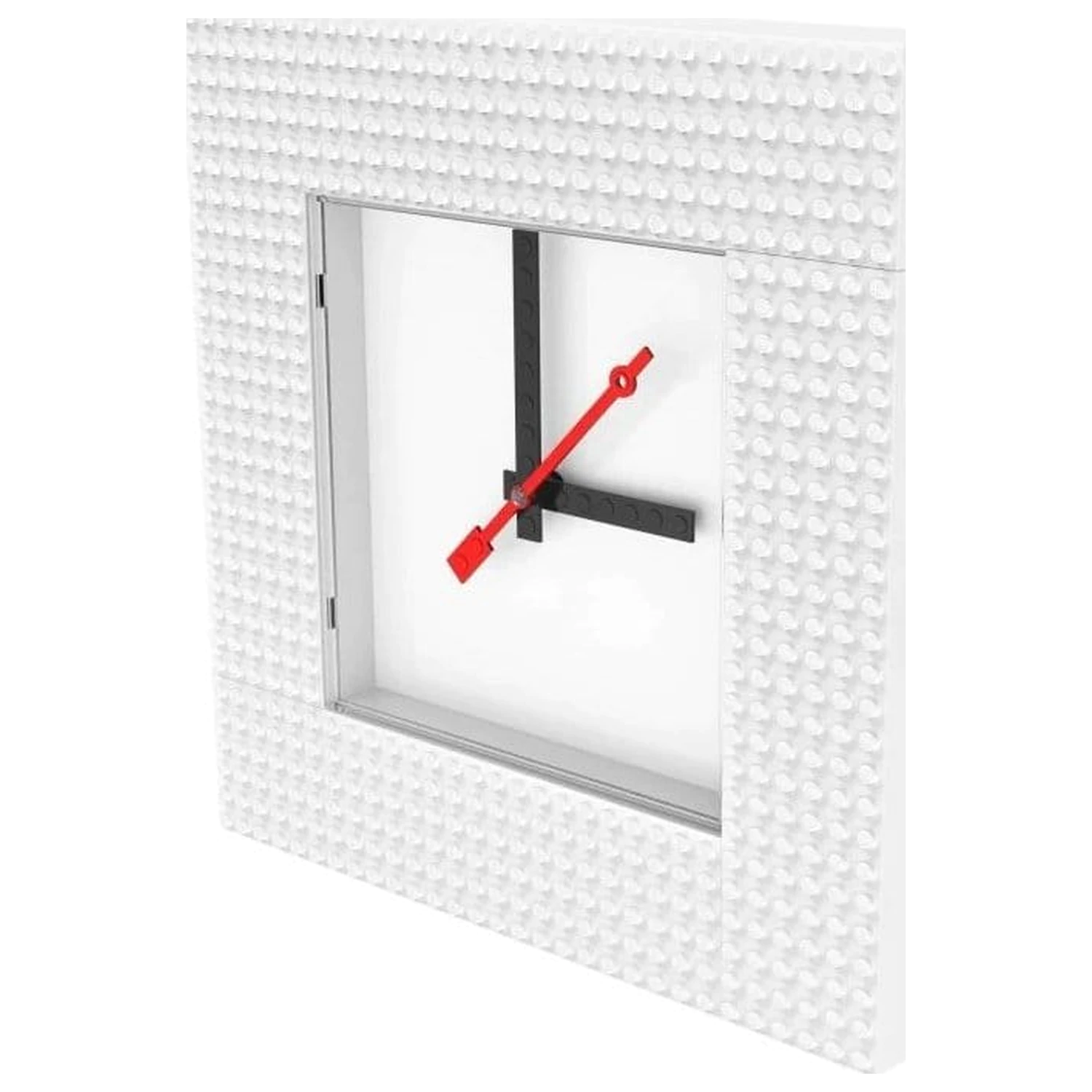 Ceas de perete Lego Wall Clock Time by IQHK Alb poza produsului