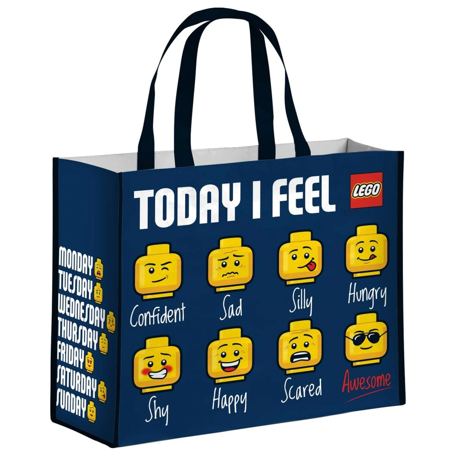 Sacoasa de cumparaturi LEGO Today I Feel poza produsului